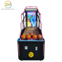 Machine de basket-ball pliable de luxe pour adultes, machine de jeu de tir électronique, machine de jeu d'arcade pour enfants
