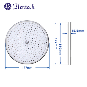 Hentech 100% nhựa đầy công suất cao 40W 12VAC <span class=keywords><strong>LED</strong></span> hồ bơi ánh sáng PAR56 tiêu chuẩn thay thế bóng đèn <span class=keywords><strong>IP68</strong></span> 3 năm bảo hành - Product Image 2
