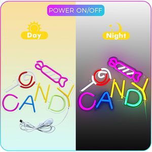 ป้ายไฟนีออน LED สำหรับตกแต่งภายในร้านค้า ป้ายไฟแขวนผนัง ไฟตกแต่งทางเข้า ป้ายไฟส่องสว่าง - Product Image 4