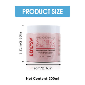 Vente en gros de soins corporels de marque privée Beurre corporel fouetté non gras à la lavande, à la rose et à la <span class=keywords><strong>vanille</strong></span> avec miroitement au mica - Product Image 4