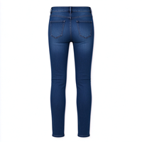 Jeans personnalisés avec logo, coupe slim, jambe skinny, délavés, en coton extensible, fermeture boutonnée, style vintage, légers, essentiels pour un look tendance
