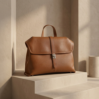 Sac à main de luxe en cuir pour femme, collection automne 2026, sac bandoulière tendance avec fermeture éclair et grande capacité