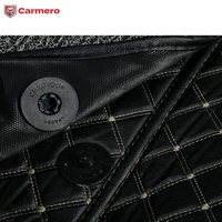 Accessoires de voiture, tapis de voiture 7D de luxe à double couche avec tapis en spirale, personnalisation en usine, vente en gros pour Renault Duster 2021-2024