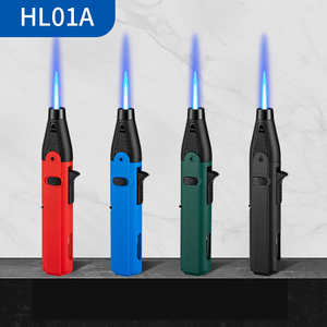 Strong Flame Butane Torch Cigar <strong>Lighter</strong> Windproof Refillable Eco-Friendly Jet <strong>Lighters</strong> <strong>for</strong> Grill BBQ Camping Stove Cigarette - Product Image 2