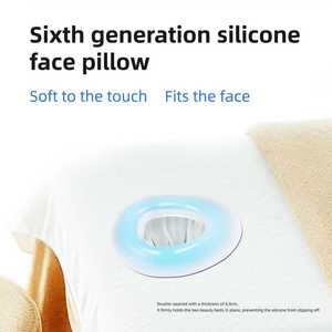 <span class=keywords><strong>Coussin</strong></span> de tête en silicone pour table de massage professionnelle, doux, durable, non déformable, pour lit de massage - Product Image 3