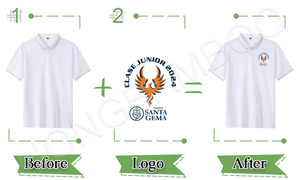 Polo uni pour homme, respirant, à séchage rapide, anti-transpiration, adapté au fitness, à la salle de sport et à la course à pied - Product Image 6