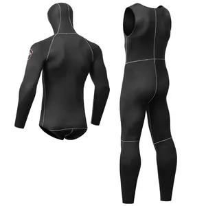 Sbart Tweedelige Custom Wetsuit Cr Neopreen 3Mm Duikpakken Traje De Buceo Open Mobiele Duiken Onderwatervissers Wetsuit