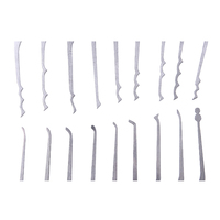 Kit de crochetage multifonctionnel 26 pièces pour serrures résidentielles, outils professionnels pour serruriers avec serrure d'entraînement