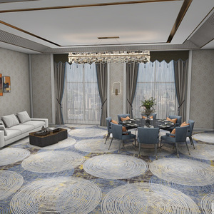 Alfombra Akmin Trenzada Antideslizante y Resistente al Desgaste, Hecha a Máquina, de Alta Gama, Personalizable, Resistente al Agua y Ecológica para Reuniones Empresariales - Product Image 6