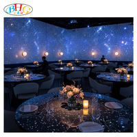 Affichage de projecteur interactif holographique 3D innovant Projection immersive Système 360 pour l'accueil et la guidage dans les restaurants