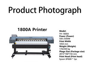 Yinghe XP600ใหม่ล่าสุดคุณภาพสูง1800A ระเหิดหมึกม้วนเพื่อม้วนสำหรับเครื่องพิมพ์6FT 1.8เมตรเครื่องกระดาษไวนิลแบนเนอร์ - Product Image 4