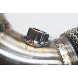 TM Performance 200CC S55 M2 F87 COMPETITION 3.0T 2018+ Catted Downpipe - Product Image 3