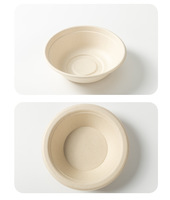 Boîte à lunch jetable écologique en pulpe, de qualité alimentaire, compatible micro-ondes, biodégradable, boîte bento, conteneur à emporter, usage domestique