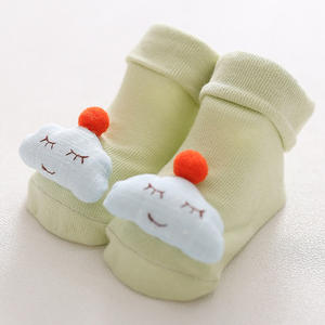 ถุงเท้ากัน<span class=keywords><strong>ล</strong></span>ื่นสี<span class=keywords><strong>พื้น</strong></span><span class=keywords><strong>ล</strong></span>ายการ์ตูนสำหรับเด็กชุดเด็กชายเด็กหญิงผ้าฝ้าย3D สัตว์ - Product Image 6