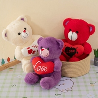 En gros, Adorables Peluches Ours en Peluche Toy Story en Coton PP, Poupée en Tissu Brodée Cœur à Câliner, Coussin de Canapé, Saint-Valentin