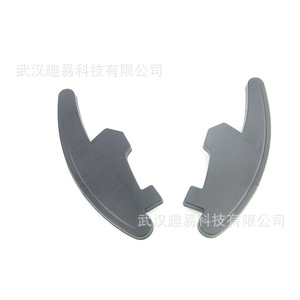 แป้นเปลี่ยนเกียร์คาร์บอนไฟเบอร์ QY สำหรับรถยนต์ Volkswagen Golf 7 MK7 Scirocco Polo GTI สไตล์รถแข่ง สีดำ ด้านขวา - Product Image 3
