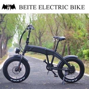 Bicicleta eléctrica plegable de 48V y 500W, nuevo <span class=keywords><strong>modelo</strong></span>, batería oculta, neumático ancho, 2022 - Product Image 3