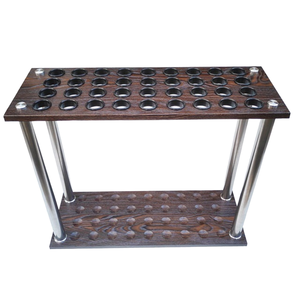 Rack de queue de <span class=keywords><strong>billard</strong></span> 36 trous en bois avec 36 bâtons de queue et <span class=keywords><strong>accessoires</strong></span> de <span class=keywords><strong>billard</strong></span> pour clubs de <span class=keywords><strong>billard</strong></span> - Product Image 1