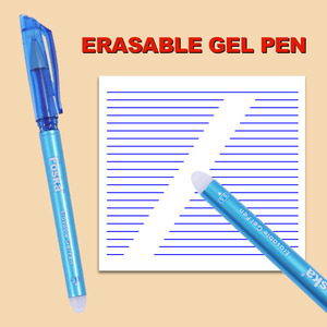 Foska Bolígrafos de Gel borrables de punta fina de 0,5mm, recargables y de secado rápido, baratos, 2 colores, para profesores, estudiantes, padres - Product Image 2