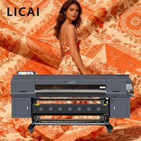 Impresora de Sublimación Fedar FD5198E-B 8*Epson I3200-A1-2 de 1900 mm de Alta Producción para Impresión de Prendas de Poliéster, Trajes de Baño y Ropa de Cama