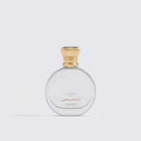 Botol Parfum Kosong Mewah Sederhana 30ml & 100ml dengan Pompa Semprot dan Kotak Bahan Kaca Sablon Termasuk