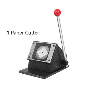 Kit de Máquina para Hacer Imanes Rectangulares para Refrigerador de 115*40 mm con Cortador de Papel, 1000 Piezas de Materiales, Prensa Manual para Botones, Personalización de Fotos - Product Image 6