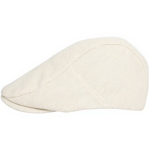 Custom Canvas <b>Beret</b> <b>Hat</b> Wholesale England Style Unisex Fashion Artist Style Flat Top Adjustable Outdoor Winter Common Custom - Product Image 1