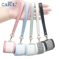 Sac de rangement portable en cuir PU pour appareil photo reflex numérique Caiul, étui souple pour appareil photo numérique, élégant, durable, Poroflops Instax PAL Photo Wizard Plaid