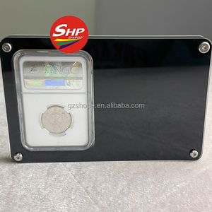 Pantalla de caja de moneda graduada de acrílico personalizada SHP para moneda graduada DMPL <span class=keywords><strong>PCGS</strong></span> de dólar Morgan de 1882-CC - Product Image 2