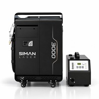 Soudeuse laser portative industrielle 4 en 1, 1500W, machine à laser à fibre portable pour la fabrication des métaux