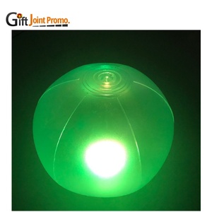 Schlussverkauf bunte wasserdichte riesige aufblasbare glühende Strandkugeln aufblasbare pvc-led-kugel - Product Image 3