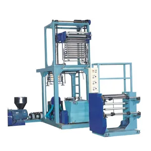 Three layer blown film production line multilayer co-extrusion film blowing machine