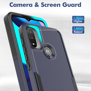 Étui de téléphone portable hybride TPU PC anti-rayures et anti-chute pour Motorola Moto E20 E30 E40 - Product Image 5