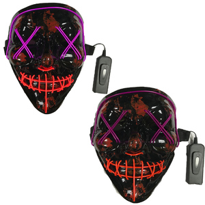 Máscara de purga de luz de Halloween, <span class=keywords><strong>mascarilla</strong></span> eléctrica de brillo LED, scary colplay, <span class=keywords><strong>cyberpunk</strong></span> - Product Image 5