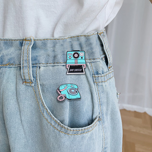 Nhà Sản Xuất Bán Buôn Tùy Chỉnh Kim Loại Âm Nhạc Thiết Kế Thời Trang Trâm <span class=keywords><strong>Pins</strong></span> Unisex Hợp Kim Ve Áo Trâm Cài Phù Hiệu Tem Khóa Cho - Product Image 3