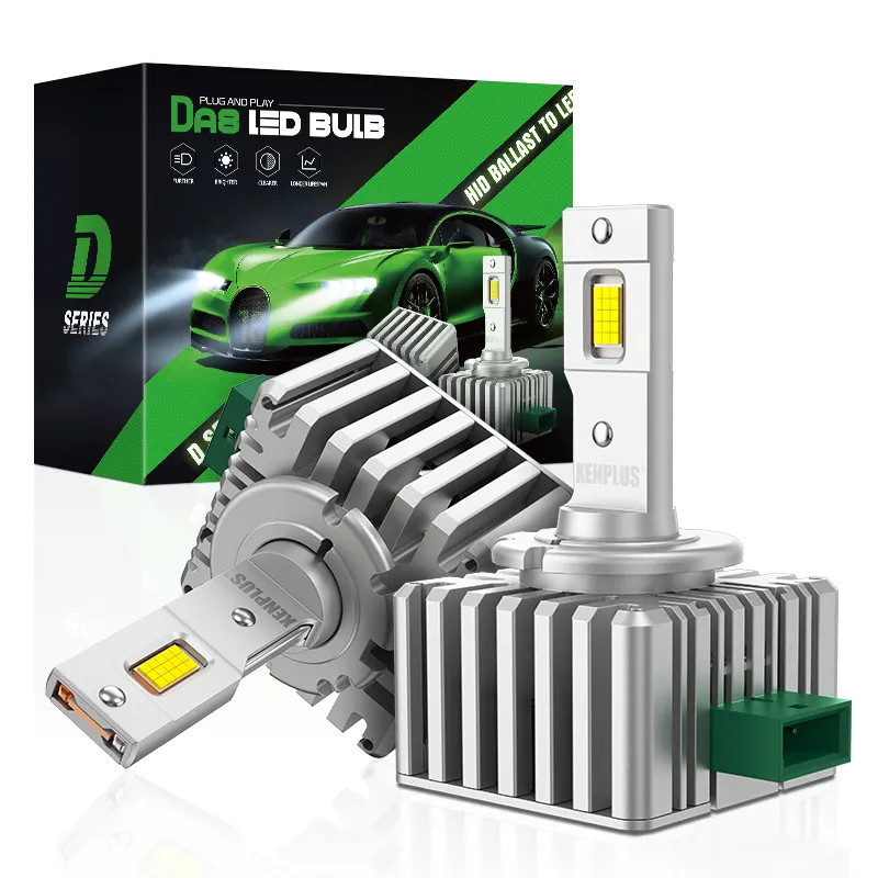 Nieuwste Da5 Da8 12V 70W 18000lm 6500K D 1S D 2S D 2H D 3S D 4S D 5S D 5S Aangepaste 15 Chips Canbus Auto Led Koplamp