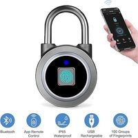 YH3740 Cadenas intelligent à empreinte digitale pour armoire de dortoir et salle de sport, étanche IP65, recharge USB, Wi-Fi pour contrôle via application Tuya, haute qualité