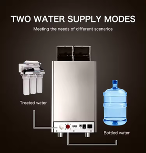 Профессиональная кофемашина Cafetera в одно касание, полностью автоматическая кофемашина для эспрессо, кофемашина большой емкости - Product Image 4