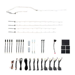 Éclairage LED d'ambiance intérieur RGB pour Volkswagen Teramont/Teramont X 2017-2020, accessoires de décoration - Product Image 1