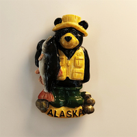 Benutzer definierte Magnet Lanada Spanisch Lanza rote Kühlschrank Magnet Tourist Souvenir 3D Harz Magnete für Kühlschrank