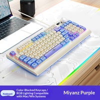 YINDIAO KM900 93 Key Wired Gaming Keyboard Rainbow Backlit Metal Panel 19 Key Anti Ghosting for PC Laptop