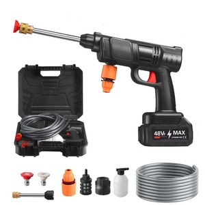 Batteria al litio portatile ad alta pressione <span class=keywords><strong>24V</strong></span> 48V 36V pistola a spruzzo d'acqua per la pulizia senza fili - Product Image 1