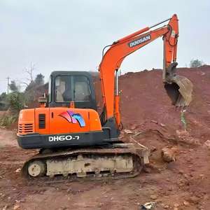 รถขุดขนาดเล็ก Doosan DH60-7 ราคาถูก รถขุดมือสอง Doosan DH55-7 ของแท้ สามารถส่งออกไปยังประเทศใดก็ได้ - Product Image 4