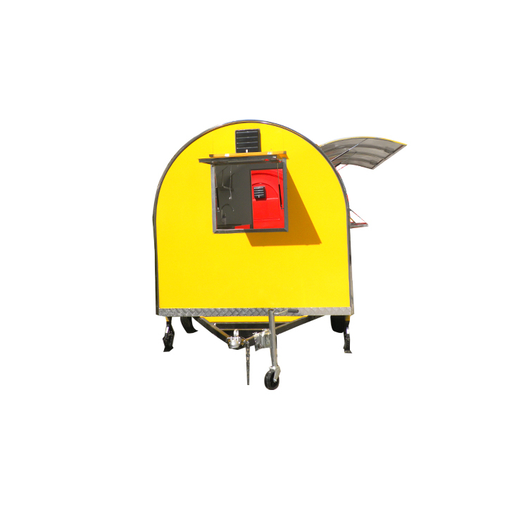 Électrique adapté aux besoins du client de vente de nourriture de rue fournisseur cuisson et de kiosque de vente de