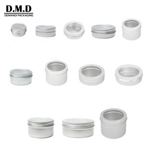 5 ml 25 ml 30ml 60gram 1oz 100 ml 120 ml 150 ml 2 oz rỗng kim loại nhôm Jar tin với cửa sổ Nắp - Product Image 3