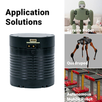 Moteur servo X4-P36-L, module articulé hautement intégré, léger et haute performance, adapté aux robots humanoïdes et aux jambes bioniques