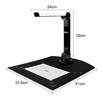 Escáner de Documentos y Certificados A4 de Alta Velocidad SD-500 de 500W con Cámara Plegable y Grabadora de Video USB, en Stock