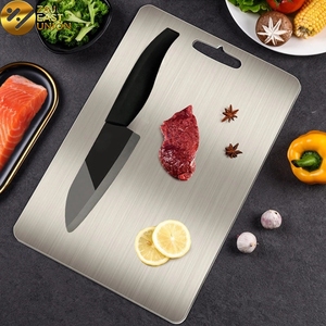 Thép không gỉ kim loại hộ gia đình Rau Trái Cây thớt thịt thớt - Product Image 2