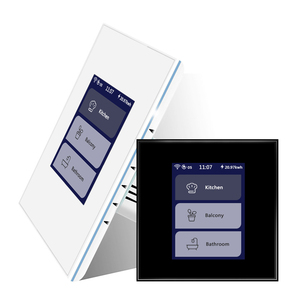 Lanbon nhà thông minh tuya LCD hiển thị ZigBee & Wifi chuyển đổi thông minh cuộc sống ánh sáng tường chuyển đổi hỗ trợ Alexa <span class=keywords><strong>Google</strong></span> điều khiển bằng giọng nói - Product Image 3