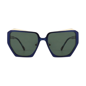 Gafas de Sol Hexagonales Unisex con Montura Completa, Lentes con Degradado Oscuro, 100% Protección UV, Estilo Moderno para Adultos - Product Image 6